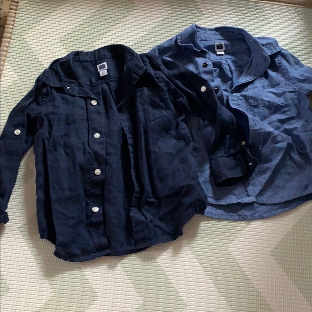 Janie & Jack button up bundle Size 2T